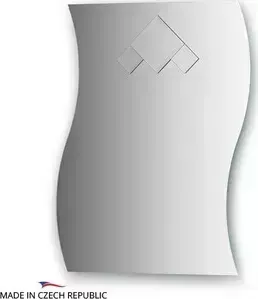 Зеркало FBS Decora 50x65 см, с фацетом 10 мм, вертикальное или горизонтальное (CZ 0805)