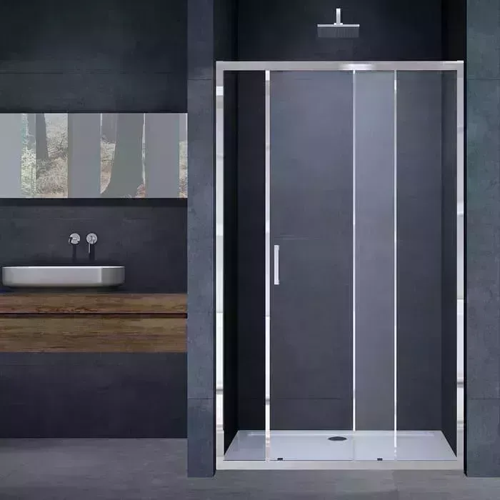 Душевая дверь Vincea Alpha VDS-3AL 140х190 прозрачная, хром (VDS-3AL140CL)