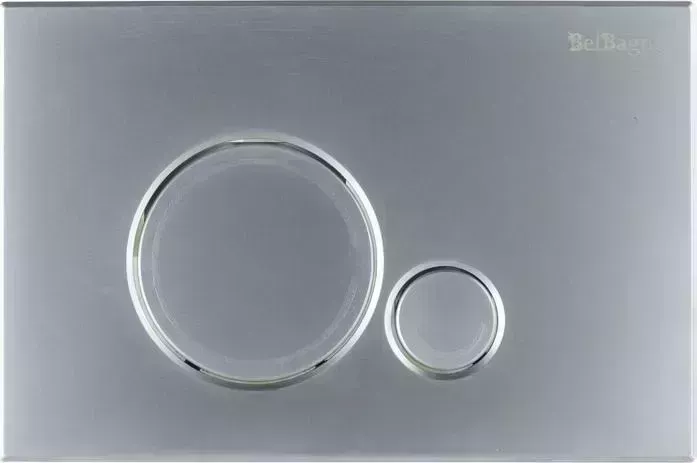 Кнопка смыва BELBANGO Sfera хром матовый (BB016-SR-CHROME.M)