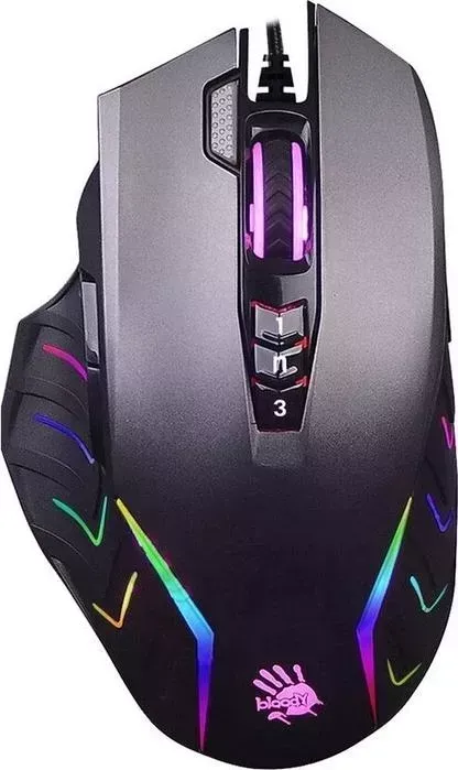 Мышь проводная A4TECH Bloody J95S, серый, оптическая (8000dpi) USB 3.0 (9 but)