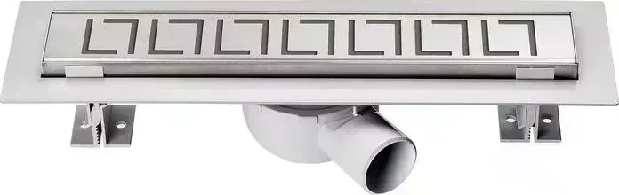 Душевой лоток Vincea Say Optima 80, хром (SAY.601.80.P.BLOK)