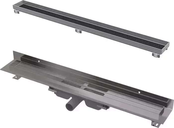 Душевой лоток AlcaPlast Wall Low с решеткой Floor под плитку (APZ116-650, FLOOR-650)