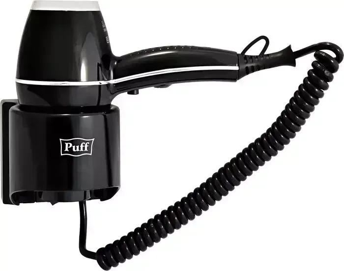 Фен PUFF 1601 черный