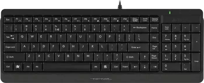 Клавиатура A4TECH Fstyler FK15 черный USB (FK15 BLACK)
