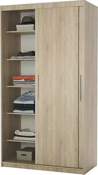 Шкаф-купе Шарм-Дизайн Эконом 120х45 двухдверный, дуб сонома