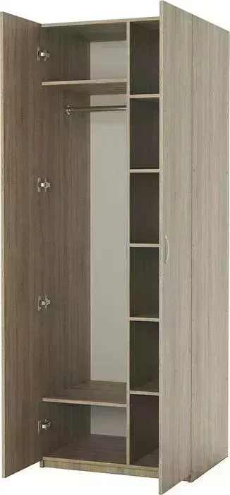 Шкаф комбинированный Шарм-Дизайн ДОК-2 80х60 дуб сонома