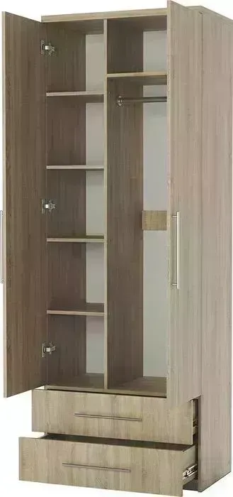 Шкаф комбинированный Шарм-Дизайн с ящиками Мелодия МКЯ-22 110х60 дуб сонома