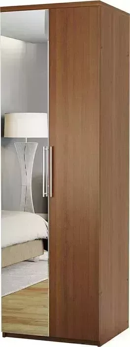 Шкаф Шарм-Дизайн с полками Комфорт МП-21 60х45 с зеркалом, орех