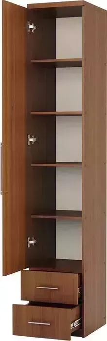 Шкаф Шарм-Дизайн с полками и ящиками Мелодия МПЯ-11 40х45 орех