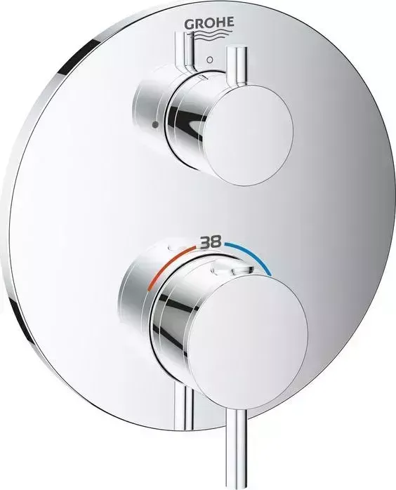 Термостат для душа Grohe Grohtherm встраиваемый, механизма 35600, хром StarLight (24134003)