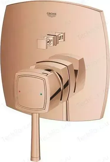Смеситель для ванны Grohe Grandera механизма 35600, теплый закат глянец (24068DA0)