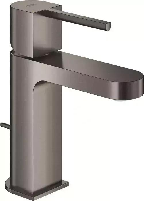 Смеситель для раковины Grohe Plus с донным клапаном, темный графит (32612AL3)