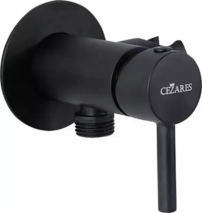 Смеситель для душа CEZARES Czr с держателем лейки, черный (CZR-DA1-NOP)