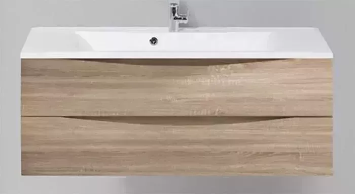 Тумба под раковину BELBANGO Marino 120 Rovere Bianco (MARINO-1200-2C-SO-WO-P)