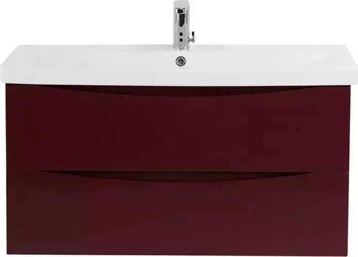 Тумба под раковину BELBANGO Marino-Cer 100 Bordo Lucido (MARINO-CER-1000-2C-SO-BRDL-P)