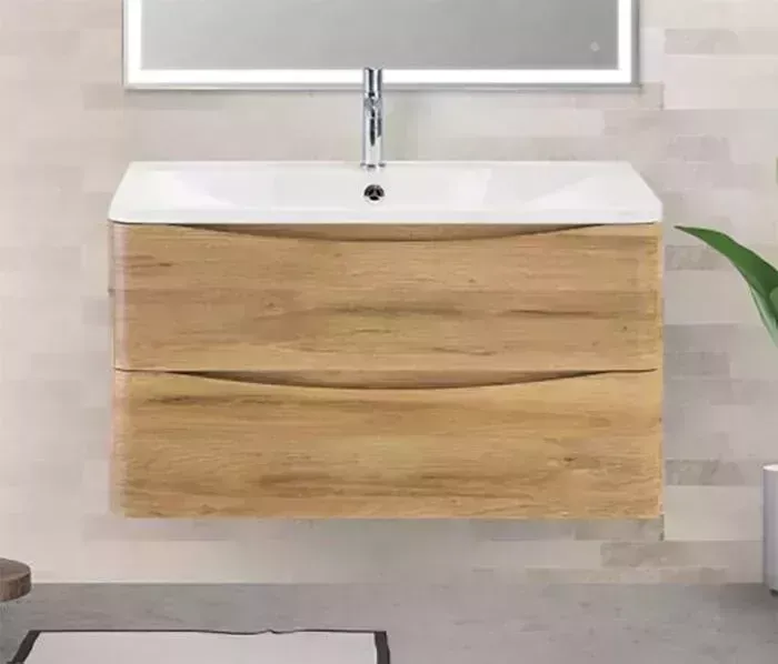 Тумба под раковину BELBANGO Acqua 120 Rovere Rustico (Acqua-1200-2C-SO-RR)