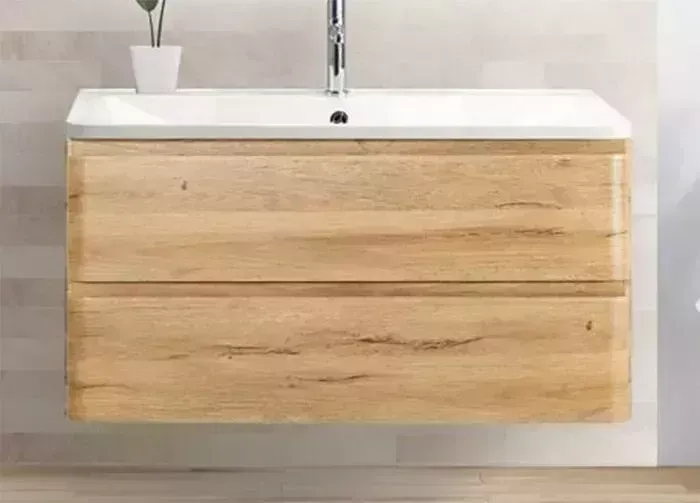 Тумба под раковину BELBANGO Albano 120 весная, Rovere Rustico (Albano-1200-2C-SO-RR)