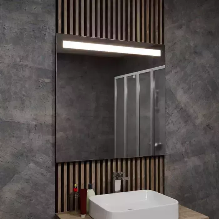 Зеркало GREENSTONE Bonito Led 80х80 механический выключатель (68021)