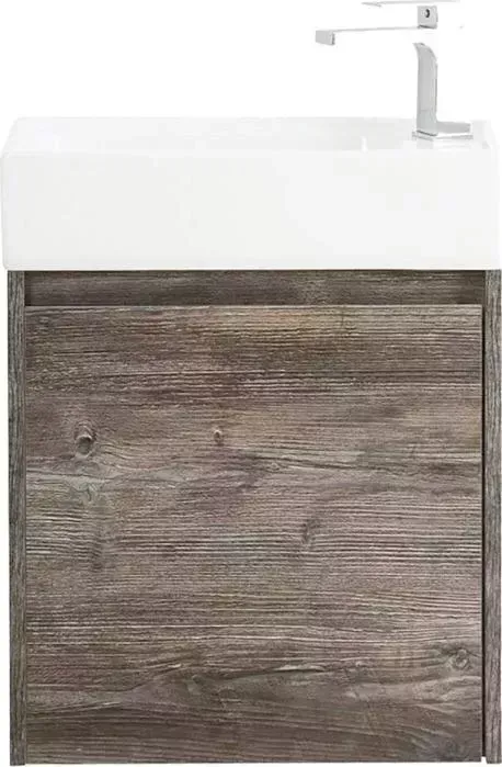 Тумба под раковину BELBANGO Kraft Mini 50 правая, Pino Pasadena (KRAFT MINI-500/260-1A-SO-PP-R)
