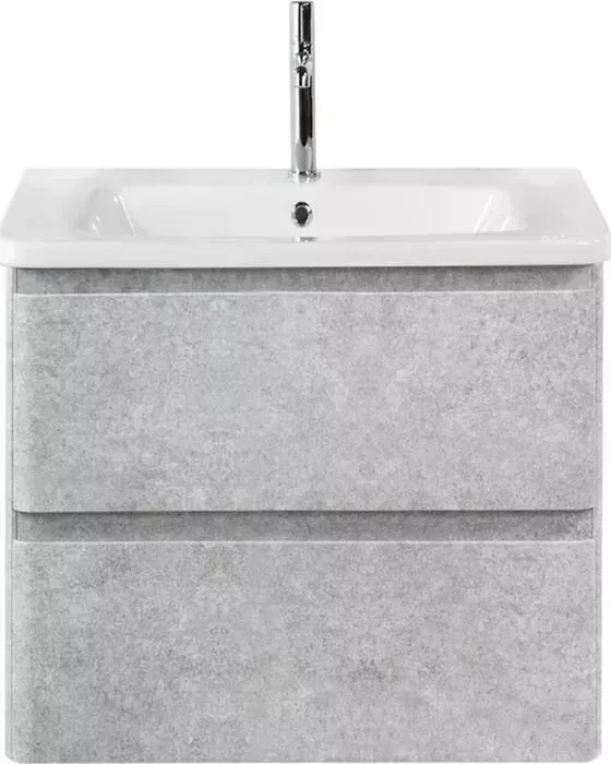 Тумба с раковиной BELBANGO с Albano-Cer 50 Cemento Verona Grigio (ALBANO-CER-500-2C-SO-CVG, 12050-KL)