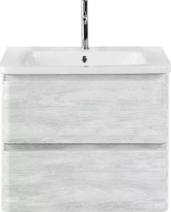 Тумба с раковиной BELBANGO с Albano-Cer 50 Rovere Vintage Bianco (ALBANO-CER-500-2C-SO-RVB, 12050-KL)