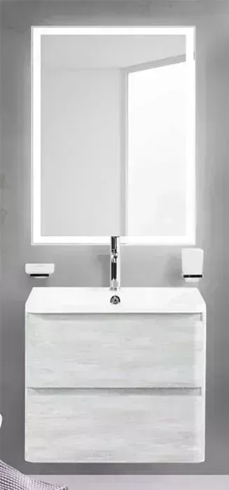 Мебель для ванной BELBANGO Albano 60 подвесная, Rovere Vintage Bianco