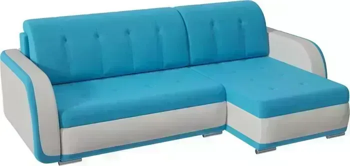 Диван угловой Смарт Генри (Агата) blue правый (А0011420207)