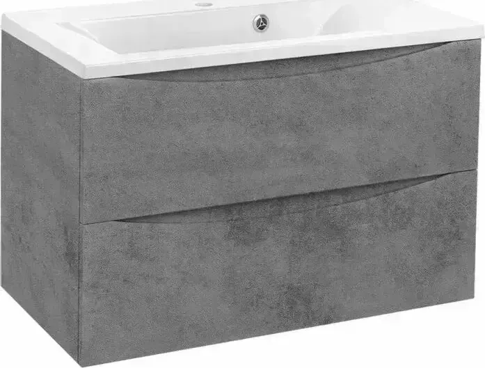Тумба под раковину Vincea Mia 80х45 Beton (VMC-2MA800BT)