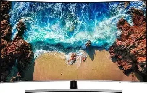 Телевизор SAMSUNG UE55BU8500U Series 8 черный 4K Ultra HD 60Hz DVB-T DVB-T2 DVB-C DVB-S DVB-S2 WiFi Smart TV