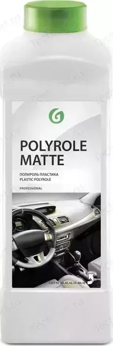 Полироль GRASS -очиститель пластика Polyrole Matte, 1 л