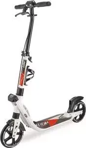 Самокат NOVATRACK городской DEFT PRO с ручным тормозом алюм., max 100кг, 2 амортизатора, колеса 200 (200DSB.DEFT1.WT7)