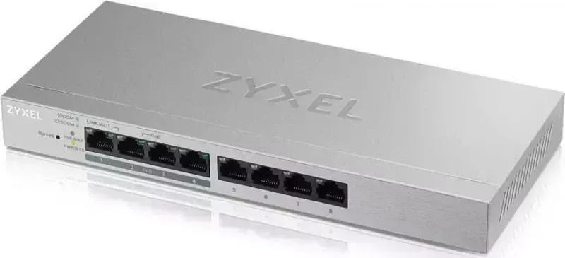 Коммутатор ZyXEL GS1200-8HP V2