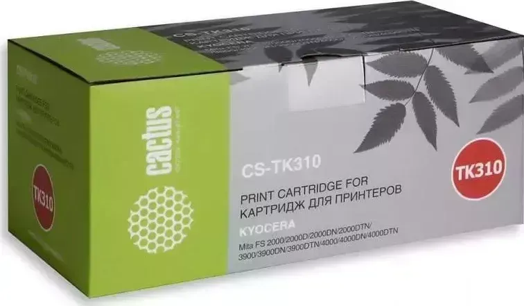 Расходный материал для печати CACTUS CS-TK310 черный