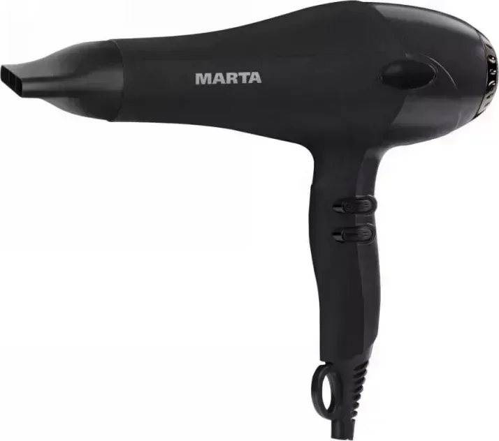 Фен MARTA MT-1494 серебряный агат