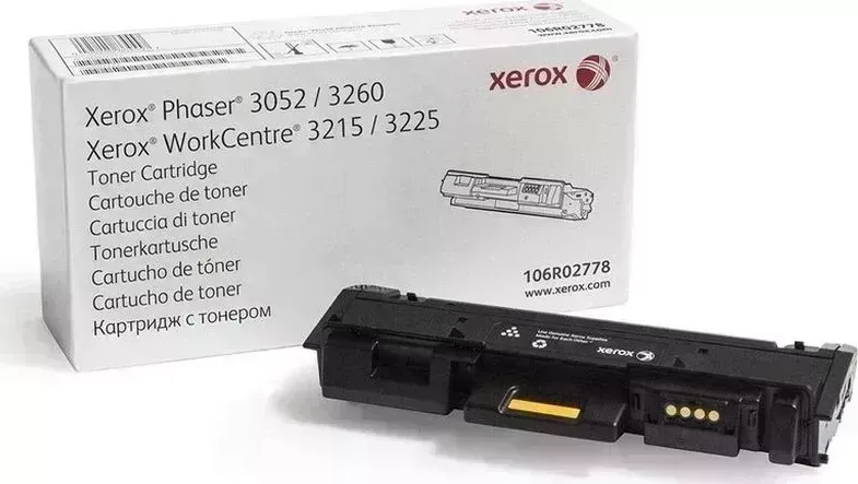 Расходный материал для печати XEROX 106R02778 черный
