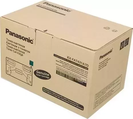 Расходный материал для печати PANASONIC KX-FAT431A7D черный