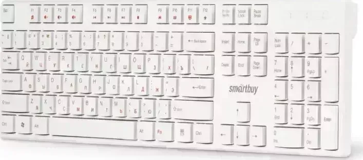Клавиатура  Smartbuy SBK-238U-W белый