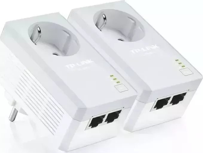 Сетевой адаптер TP-LINK Powerline TL-PA4020P KIT AV600 Fast Ethernet
