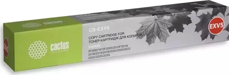 Картридж CACTUS Расходный материал для печати CS-EXV5 черный ()