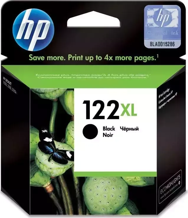 Расходный материал для печати HP CH563HE (122XL) черный