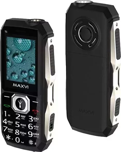 Смартфон MAXVI Телефон T5 BLACK