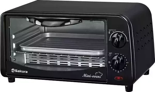 Мини-печь SAKURA SA-7018B черный