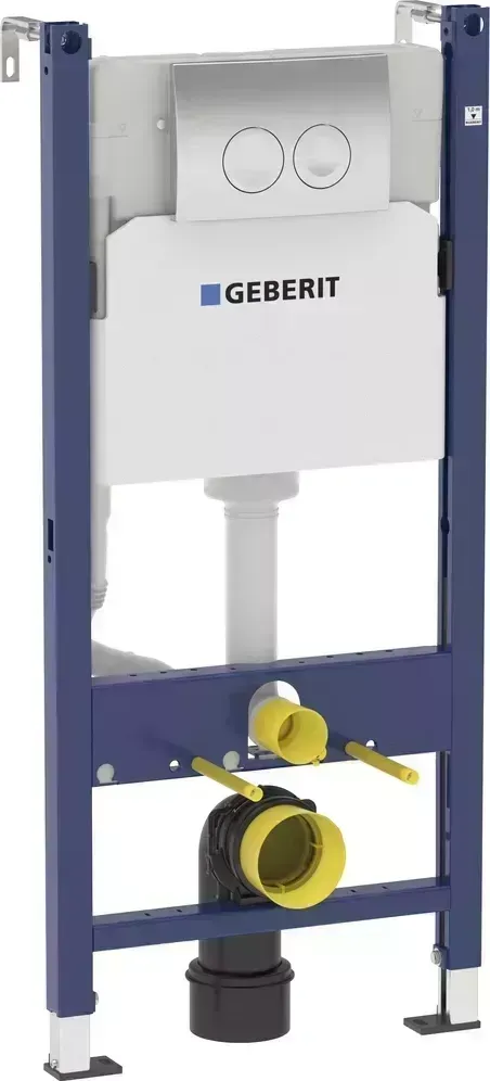 Комплект унитаза с инсталляцией Geberit DuofixUP 100 (458.122.21.1)