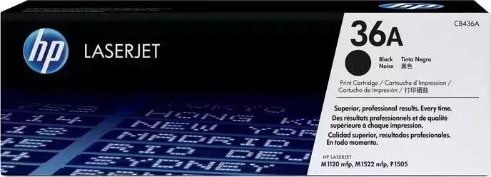 Расходный материал для печати HP CB436A Черный
