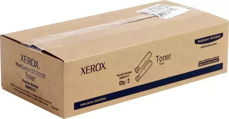 Расходный материал для печати XEROX 106R01277 черный (2уп)
