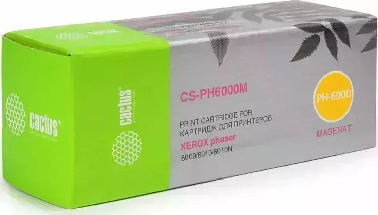 Картридж CACTUS Расходный материал для печати CS-PH6000M пурпурный ()