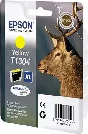 Расходный материал для печати EPSON C13T13044012 (T1304) желтый