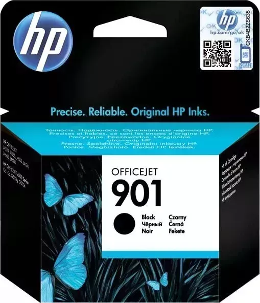 Расходный материал для печати HP CC653AE (901) черный