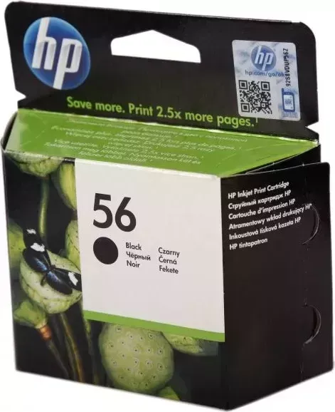 Расходный материал для печати HP C6656AE (56) черный