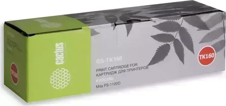 Расходный материал для печати CACTUS CS-TK160 черный